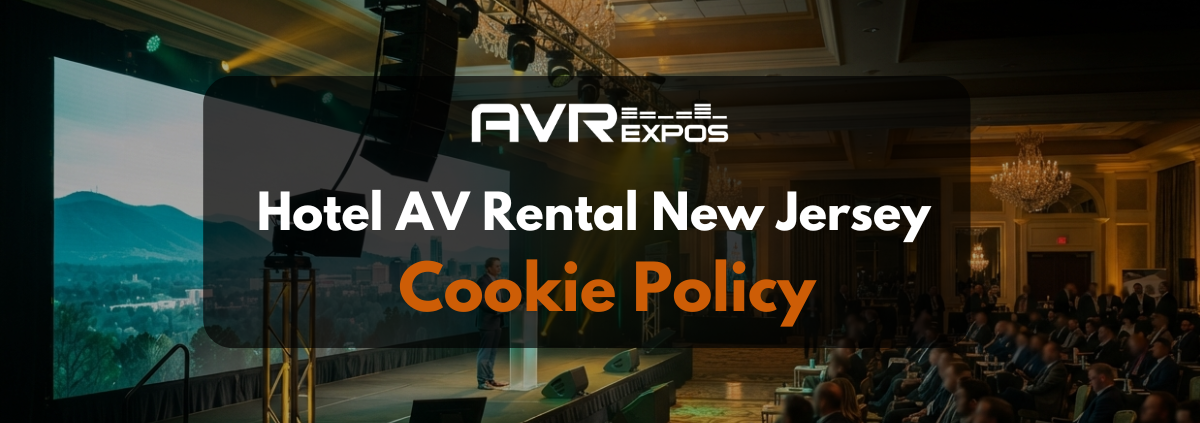 Cookie policy page for Hotel AV Rental Virginia website